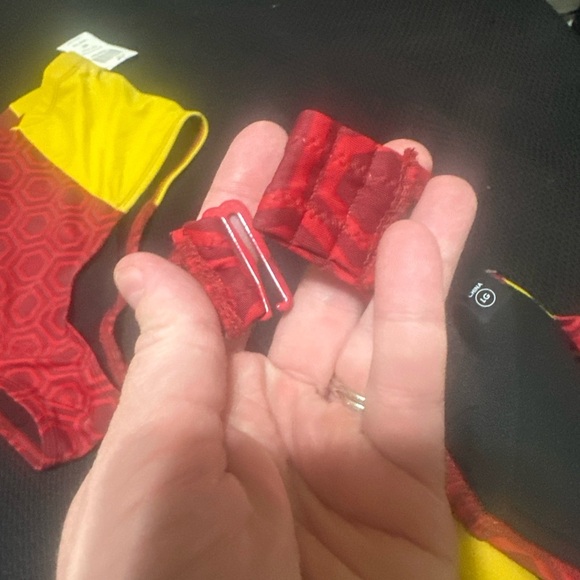 Iron Man Women’s Bikini Bathing Swim Suit Hot Topic 2-piece Marvel NWT Mixed Siz - Picture 14 of 14